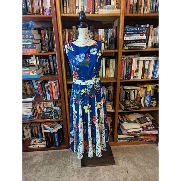 phase eight Trudy patchwork floral dress sz 6 nwot - Picture 1 of 6